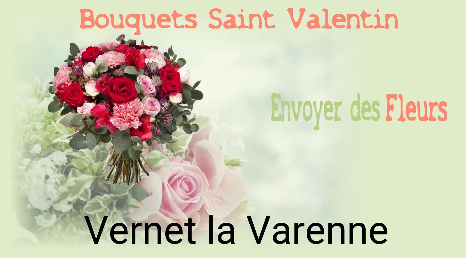 Roses de Saint-Valentin livrées à Vernet-la-Varenne